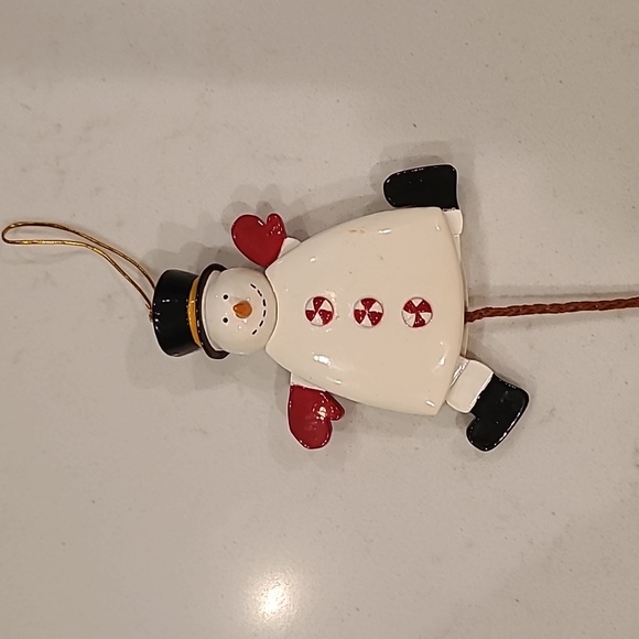 Snowman Movable Ornament - Picture 2 of 3